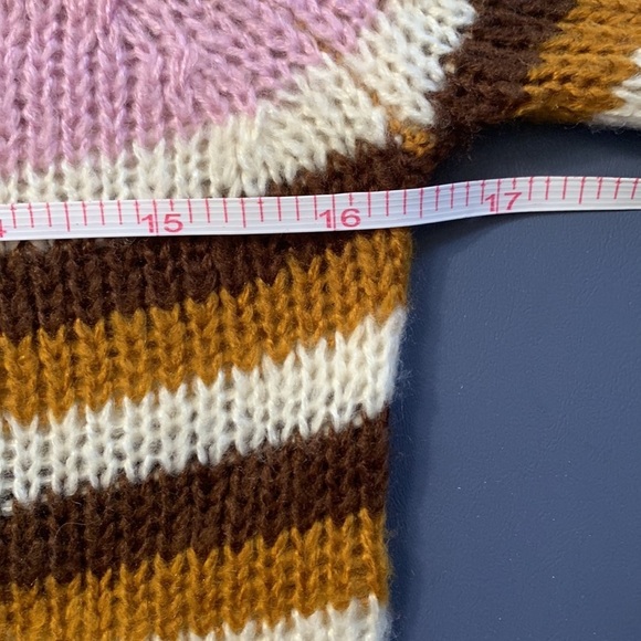 𝅺striped Sweater, FULL CIRCLE TRENDS, M - Picture 3 of 4